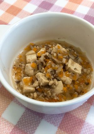 豆腐ハンバーグのアレンジ☆9～11か月-レシピのメイン写真