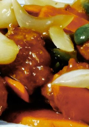 肉だんごの黒酢あん-レシピのメイン写真