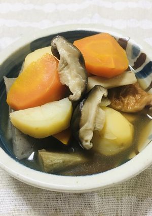 圧力鍋でじゃがいも入り煮物-レシピのメイン写真