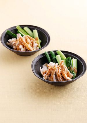 かんたん深煎りごまバンバンジー-レシピのメイン写真
