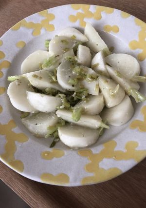 簡単かぶの青じそチューブ炒め-レシピのメイン写真