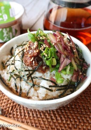辛味噌冷やし茶漬け-レシピのメイン写真