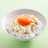 深煎りごまと豆腐の卵かけごはん