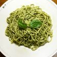 大葉を使ったジェノベーゼパスタ