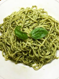 大葉を使ったジェノベーゼパスタ-レシピのメイン写真