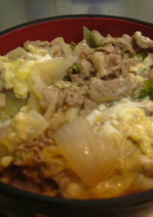 絶品!!☆牛とじ丼-レシピのメイン写真