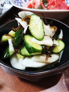 きゅうりとかぶの塩昆布もみもみ-レシピのメイン写真