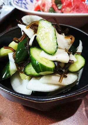 きゅうりとかぶの塩昆布もみもみ-レシピのメイン写真