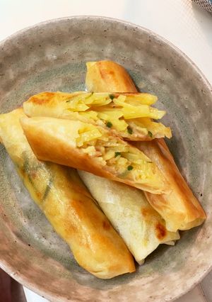 みんな大好き♡じゃがぴーカレーチーズ春巻-レシピのメイン写真