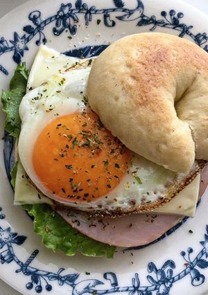 おうちで簡単オシャレにベーグルサンド-レシピのメイン写真