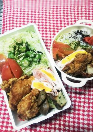 パパ弁当&ママ弁当♡ダイエット弁当6/9-レシピのメイン写真