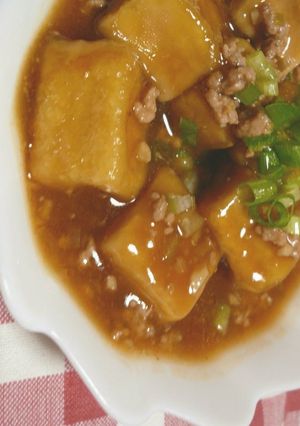❤高野豆腐de麻婆風❤-レシピのメイン写真