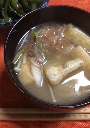 お手軽 味噌汁-レシピのメイン写真
