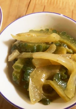 ゴーヤのテンペラード♪スリランカ料理-レシピのメイン写真