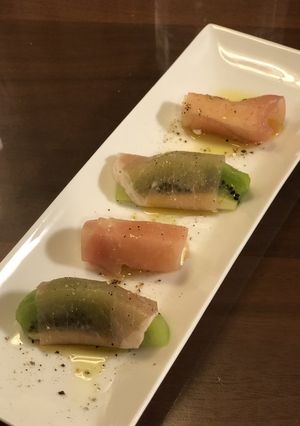 生ハムキウイ-レシピのメイン写真