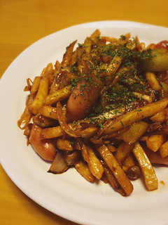 冷凍ポテトのケチャップ炒め-レシピのメイン写真