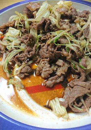 牛肉と豆苗の肉野菜炒め-レシピのメイン写真