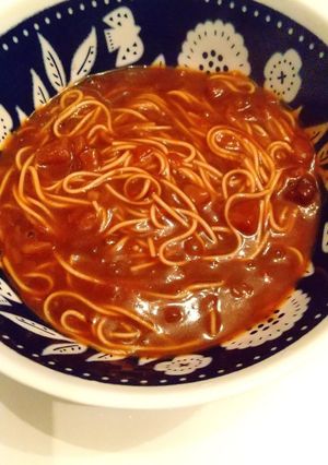 簡単レトルトカレーそうめん♡-レシピのメイン写真