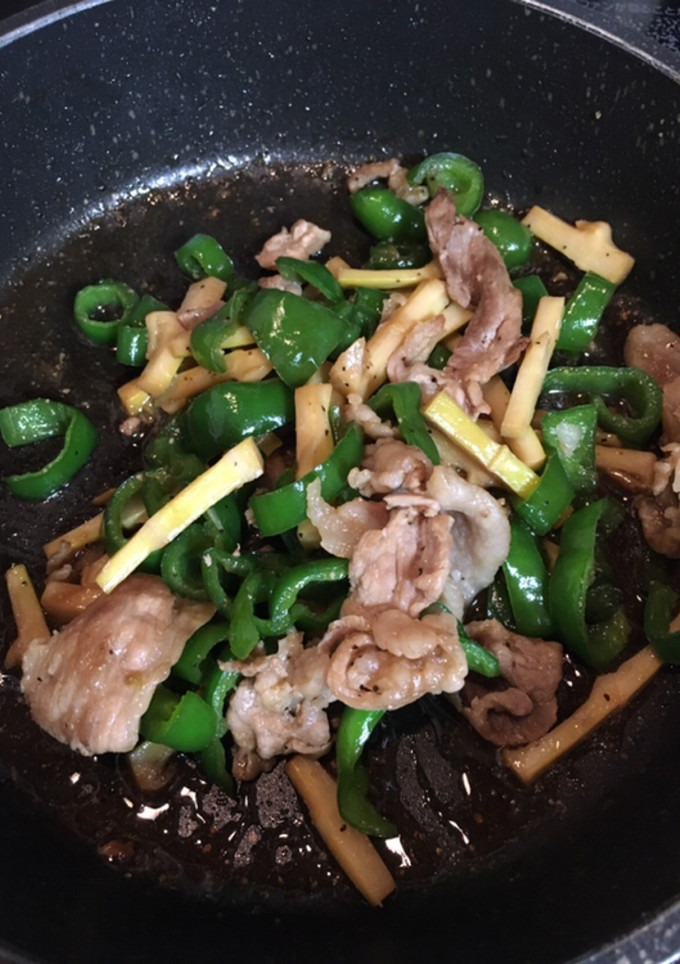 簡単美味しい！筍とピーマンで青椒肉絲風☆-レシピのメイン写真