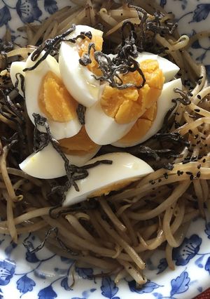 もやしと茹で卵の食べ応え-レシピのメイン写真
