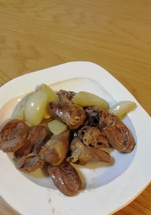 【ぱぱっと副菜】焼鳥(はつ&ガーリック)-レシピのメイン写真