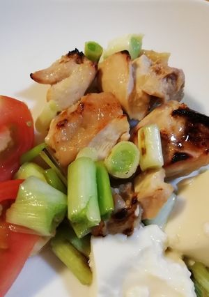 お肉がたっぷり食べられる！焼鳥(ねぎま)-レシピのメイン写真