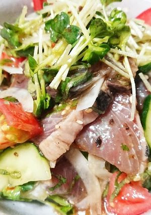 鰹のタタキリメイクⅡ-レシピのメイン写真