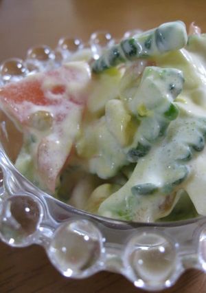 ゴーヤとたまごのサラダ-レシピのメイン写真