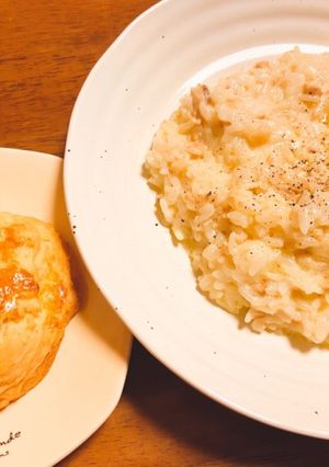 ツナとミルクのリゾット-レシピのメイン写真