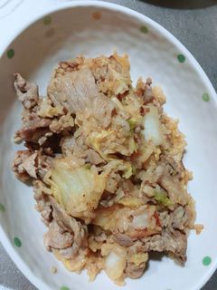 豚キムチチャーハン2-レシピのメイン写真