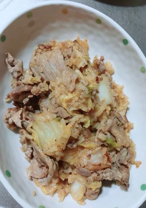 豚キムチチャーハン2-レシピのメイン写真