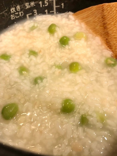 ふっくら♡うす塩豆がゆ-レシピのメイン写真
