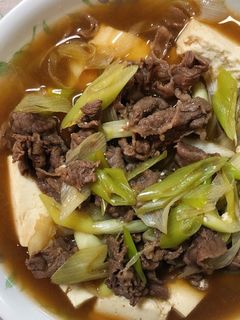 我が家の定番時短肉豆腐-レシピのメイン写真