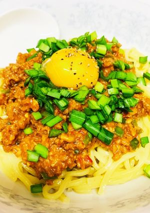 サムジャンで辛肉みそまぜそば♡-レシピのメイン写真