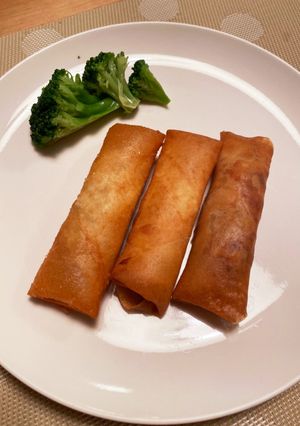 エビと炒り卵の春巻-レシピのメイン写真