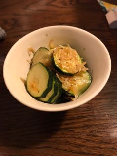 ズッキーニナムル-レシピのメイン写真