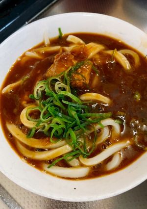 残り物カレーでカレーうどん-レシピのメイン写真