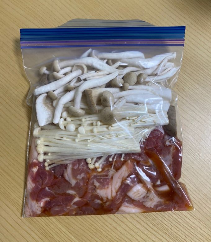 冷凍作り置き！豚肉きのこのバターポン酢-レシピのメイン写真