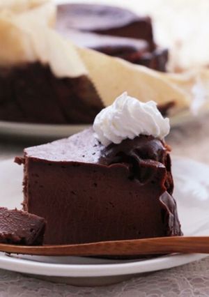 生焼きチョコチーズケーキ-レシピのメイン写真