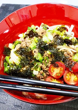 簡単! 台湾風 まぜそば-レシピのメイン写真