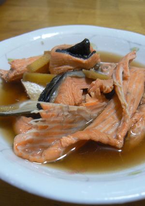 鮭あらのしょうが煮-レシピのメイン写真