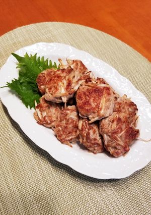 お弁当のおかずに！ごぼうの豚つくね-レシピのメイン写真
