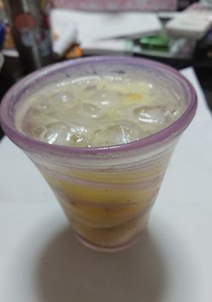ヘルシーりんご酢キウイサワードリンク-レシピのメイン写真