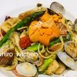 ご褒美✨ウニと魚介のパスタ