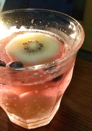 シュワッと甘酸っぱいキウイフルーツポンチ-レシピのメイン写真