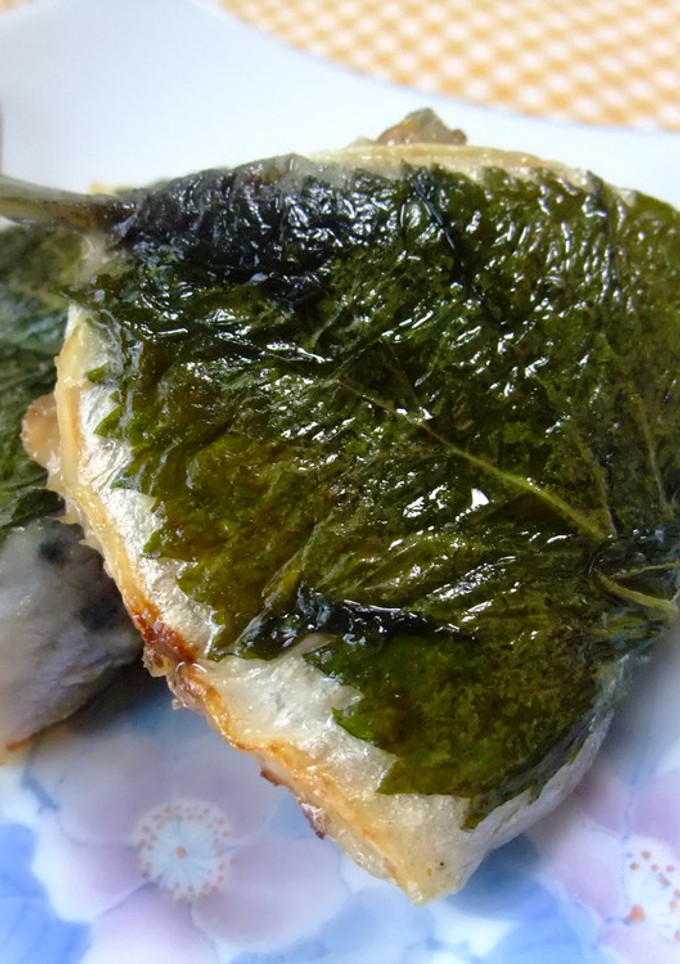 イワシのしそ風味焼き-レシピのメイン写真