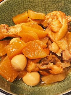 手羽元と大根の甘酢煮-レシピのメイン写真