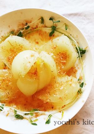 レンジで作る!うまつゆdeはなさき玉ねぎ-レシピのメイン写真