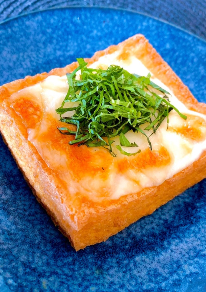 厚揚げのしそチーズ焼き-レシピのメイン写真