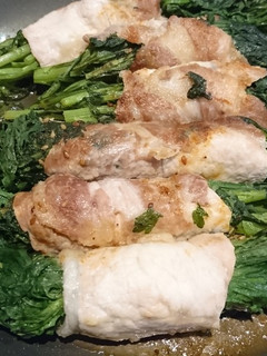 簡単‼️春菊たっぷりの肉巻き-レシピのメイン写真